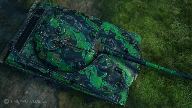 2D-стиль «Ночной ужас» из обновления 2.4 в World of Tanks