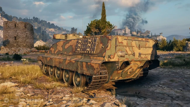 Историчный 2D-стиль «Песок и степь» из 21 сезона Боевого пропуска в World of Tanks Историчный 2D-стиль «Песок и степь» из 21 сезона Боевого пропуска в World of Tanks