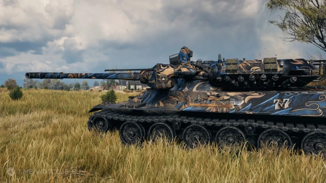 2D-стиль «Неугасимое пламя» из первого сезона Натиска год Феникса в World of Tanks