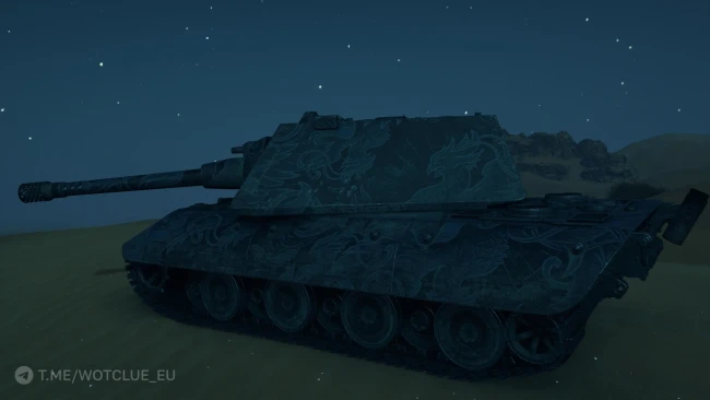 2D-стиль «Король драконов» из первого сезона Натиска год Феникса в World of Tanks
