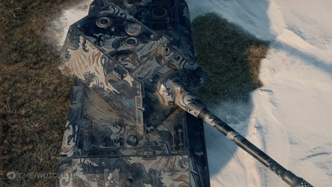 2D-стиль «Король драконов» из первого сезона Натиска год Феникса в World of Tanks