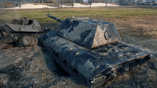 2D-стиль «Король драконов» из первого сезона Натиска год Феникса в World of Tanks