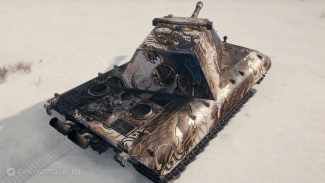 2D-стиль «Король драконов» из первого сезона Натиска год Феникса в World of Tanks