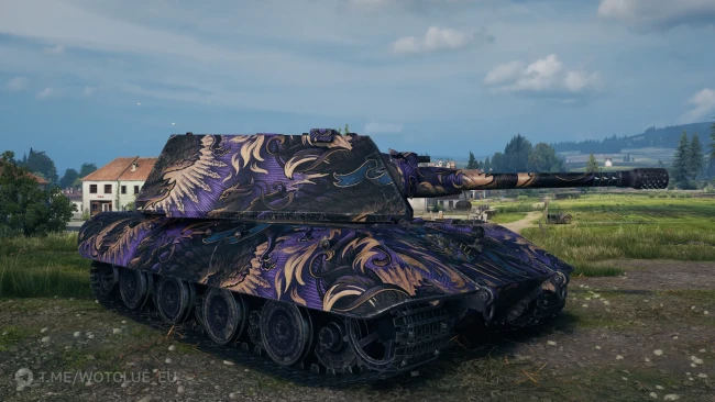 2D-стиль «Король драконов» из первого сезона Натиска год Феникса в World of Tanks