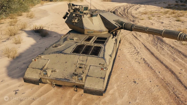Скриншоты танка FV112 Puncher с супертеста World of Tanks