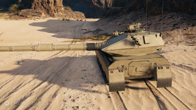Скриншоты танка FV112 Puncher с супертеста World of Tanks