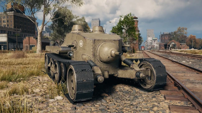 Скриншоты танка Christie M1921 с супертеста World of Tanks