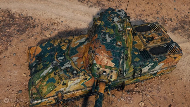 2D-стиль «Маршрут построен» в World of Tanks