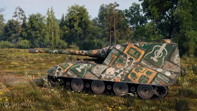 2D-стиль «Снова в путь» в World of Tanks 2D-стиль «Снова в путь» в World of Tanks