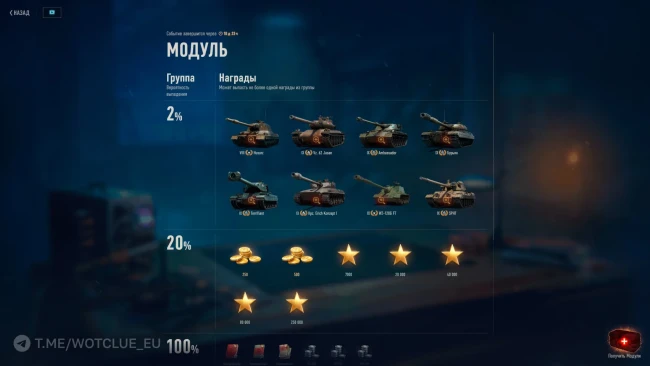 «Ваффентрагер: Начало» — стартовала продажа коробок с Модулями и ключами — World of Tanks «Ваффентрагер: Начало» — стартовала продажа коробок с Модулями и ключами — World of Tanks