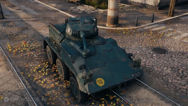 Скриншоты танка Panhard M6 с супертеста World of Tanks