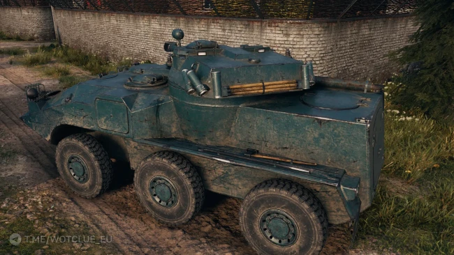 Скриншоты танка Panhard M6 с супертеста World of Tanks