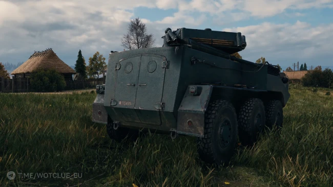 Скриншоты танка Panhard M6 с супертеста World of Tanks