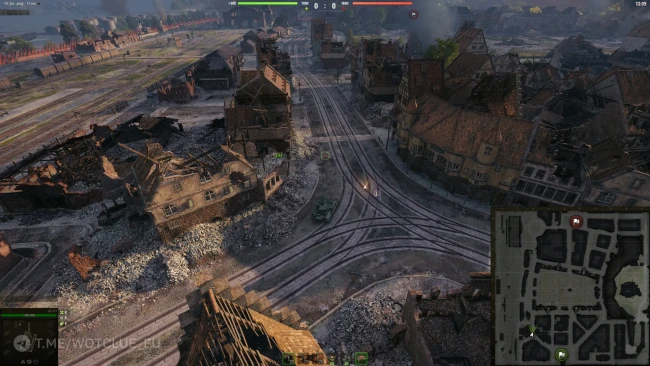 Изменения карты «Химмельсдорф» в обновлении 2.4.1 — World of Tanks