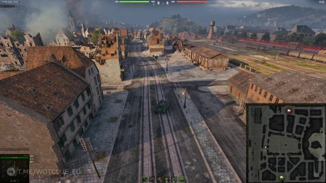 Изменения карты «Химмельсдорф» в обновлении 2.4.1 — World of Tanks