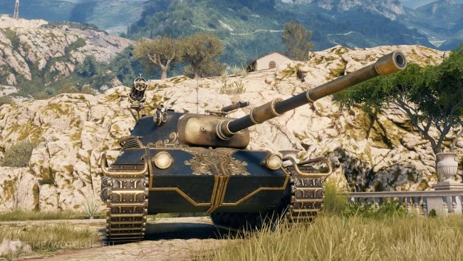 Automaton — новый клон Leopard 1 с уникальным 3D-стилем и эффектами в обновлении 2.4.1 — World of Tanks Automaton — новый клон Leopard 1 с уникальным 3D-стилем и эффектами в обновлении 2.4.1 — World of Tanks