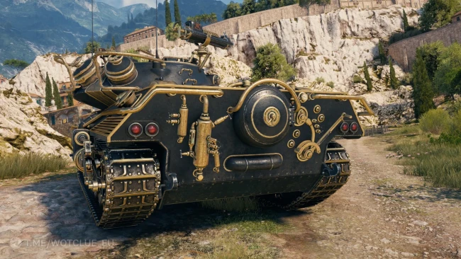 Automaton — новый клон Leopard 1 с уникальным 3D-стилем и эффектами в обновлении 2.4.1 — World of Tanks Automaton — новый клон Leopard 1 с уникальным 3D-стилем и эффектами в обновлении 2.4.1 — World of Tanks