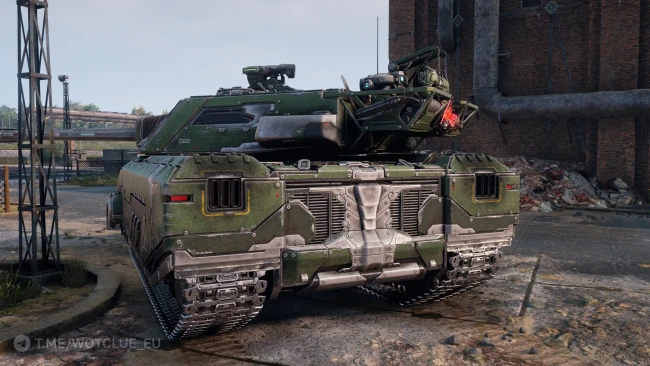 3D-стиль «FV225 Mk. BFG» с бензопилами и особыми эффектами для FV225 Collector — World of Tanks 3D-стиль «FV225 Mk. BFG» с бензопилами и особыми эффектами для FV225 Collector — World of Tanks