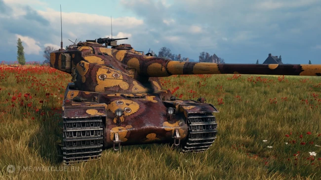 2D-стиль «Леопон» из коллаборации Girls und Panzer — World of Tanks 2D-стиль «Леопон» из коллаборации Girls und Panzer — World of Tanks
