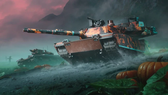 «Хэллоуинская погоня» в WoT: HEAT — соревнование за победы, уникальные облики и награды «Хэллоуинская погоня» в WoT: HEAT — соревнование за победы, уникальные облики и награды