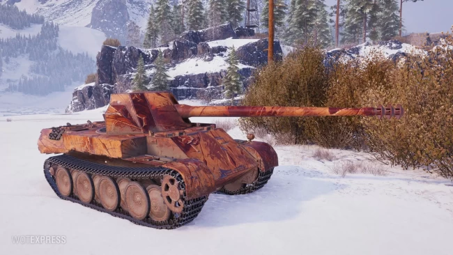 2D-стиль «Закалённый боем» в World of Tanks