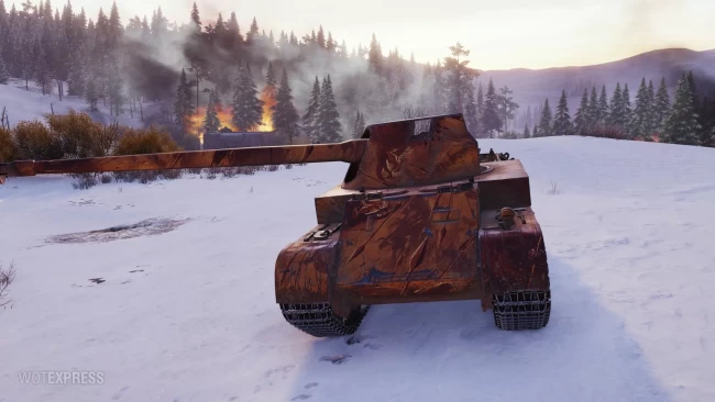 2D-стиль «Закалённый боем» в World of Tanks