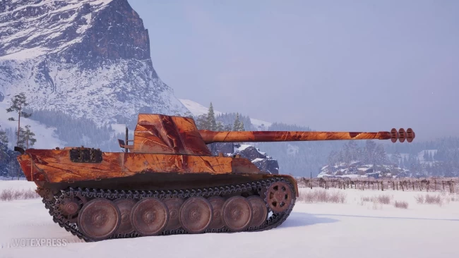 2D-стиль «Закалённый боем» в World of Tanks