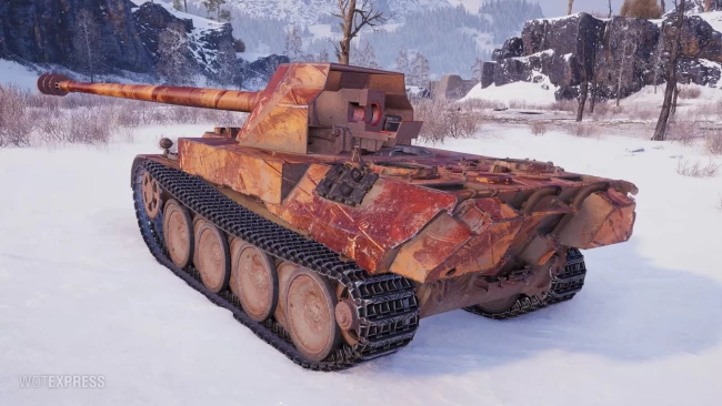 2D-стиль «Закалённый боем» в World of Tanks