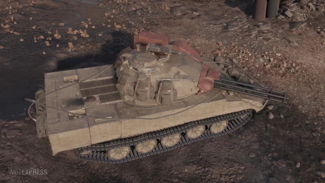 Танк XM551E4 Hailstorm для режима «Шквальный огонь» в World of Tanks