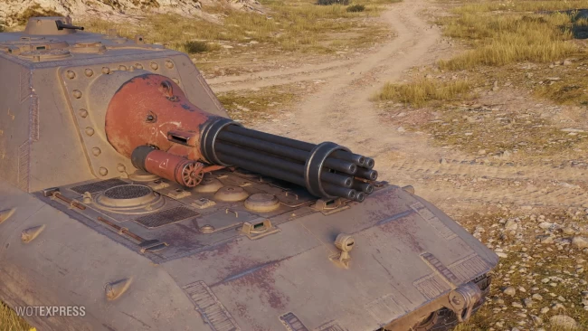 Танк Sturmgeschütz E 100 для режима «Шквальный огонь» в World of Tanks