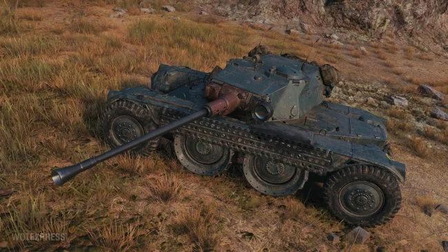 Танк Panhard EBR 40 ter для режима «Шквальный огонь» в World of Tanks