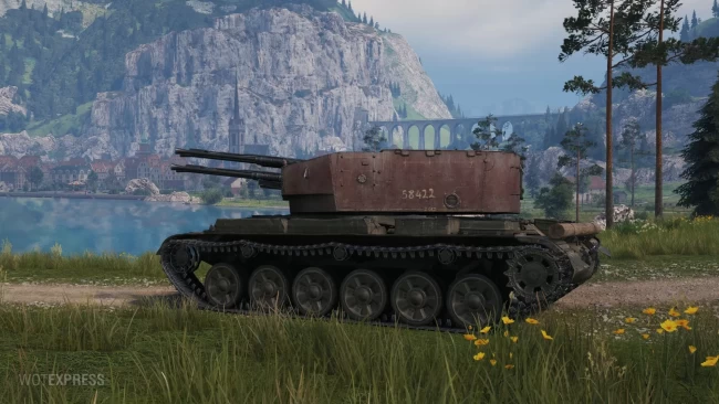 Танк Объект 143 «Прут» для режима «Шквальный огонь» в World of Tanks
