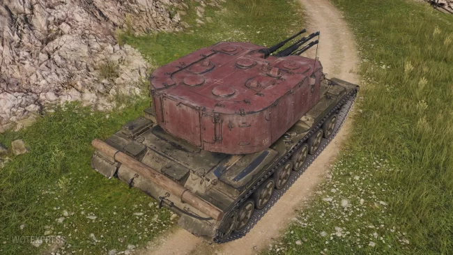 Танк Объект 143 «Прут» для режима «Шквальный огонь» в World of Tanks