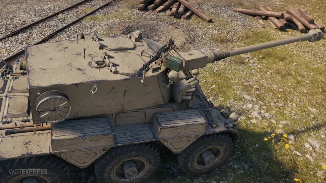 FV601 Saladin из обновления 1.22 в World of Tanks