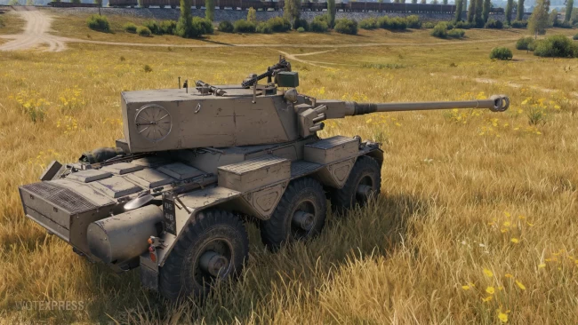 FV601 Saladin из обновления 1.22 в World of Tanks