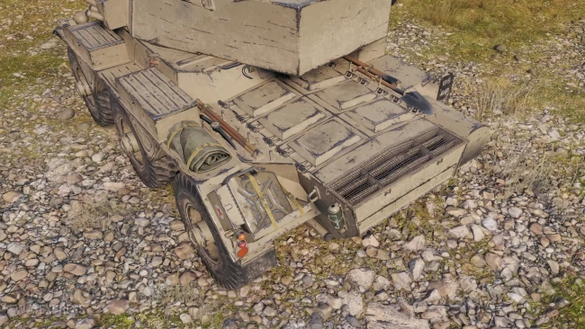 FV601 Saladin из обновления 1.22 в World of Tanks