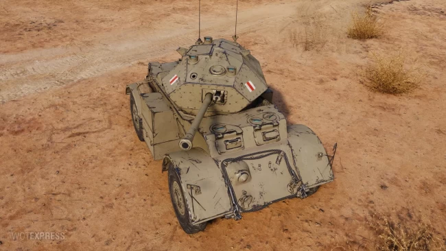 Staghound Mk. III из обновления 1.22 в World of Tanks