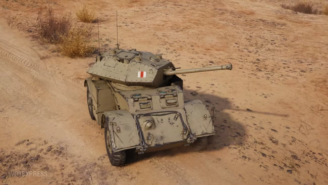 Staghound Mk. III из обновления 1.22 в World of Tanks