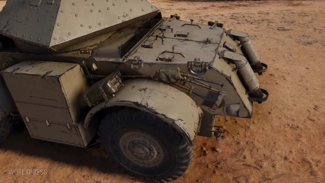 Staghound Mk. III из обновления 1.22 в World of Tanks