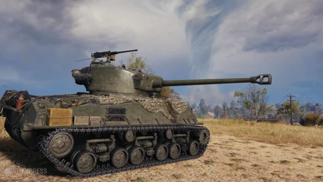 Историчный 3D-стиль «NewOnBoarding» для M4A3E8 Sherman в World of Tanks