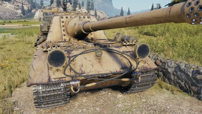3D-стиль «Дункель» для Jagdpanzer E 100 в World of Tanks