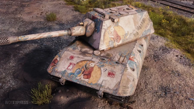 2D-стиль «Лунный кролик» из 1.22 в World of Tanks