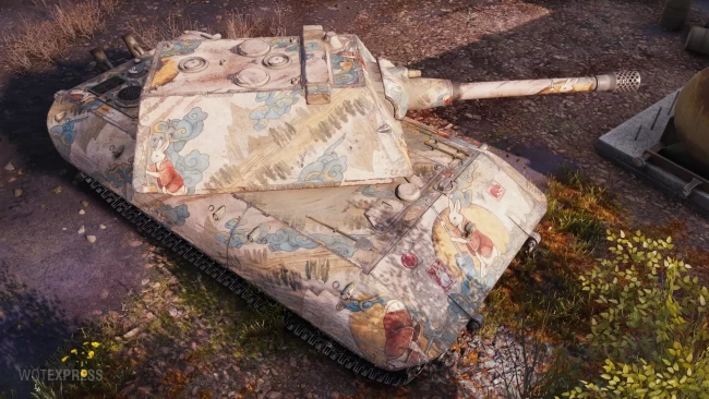2D-стиль «Лунный кролик» из 1.22 в World of Tanks