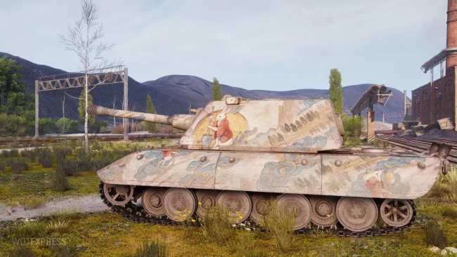 2D-стиль «Лунный кролик» из 1.22 в World of Tanks