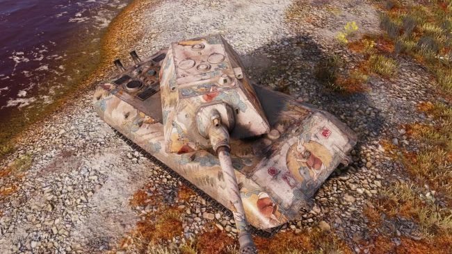 2D-стиль «Лунный кролик» из 1.22 в World of Tanks