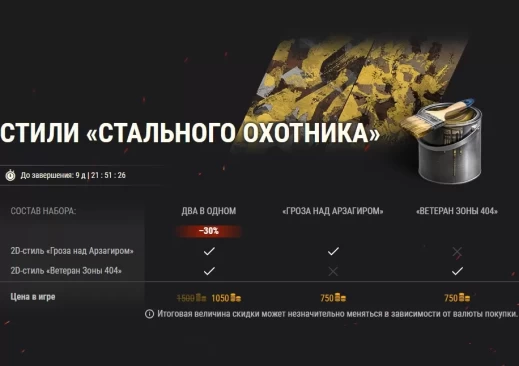 День рождения WoT: скидки на легендарного чехословацкого здоровяка и крутые стили