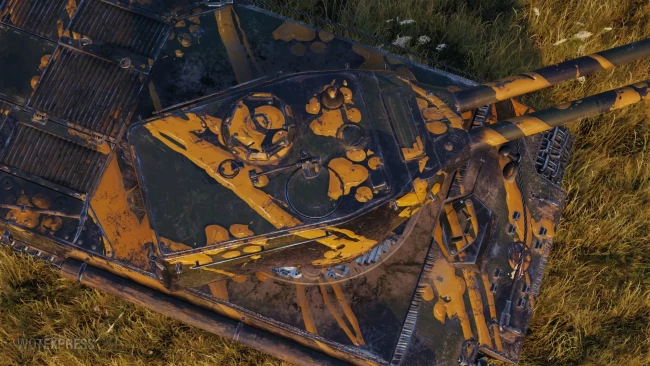 2D-стиль «Пёс за рулём» в World of Tanks