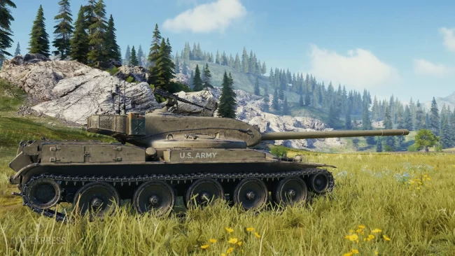 Скриншоты танка AAT60 с супертеста World of Tanks