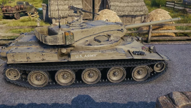Скриншоты танка AAT60 с супертеста World of Tanks