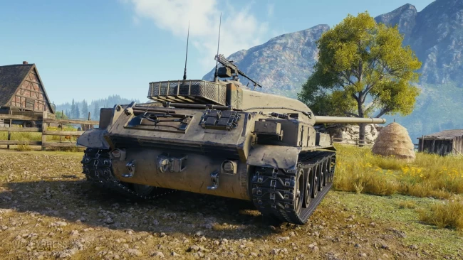 Скриншоты танка AAT60 с супертеста World of Tanks